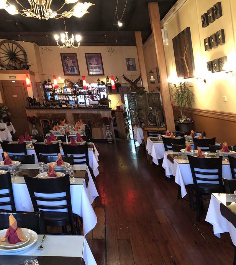 Main Dining Area at Little Thai Pukekohe